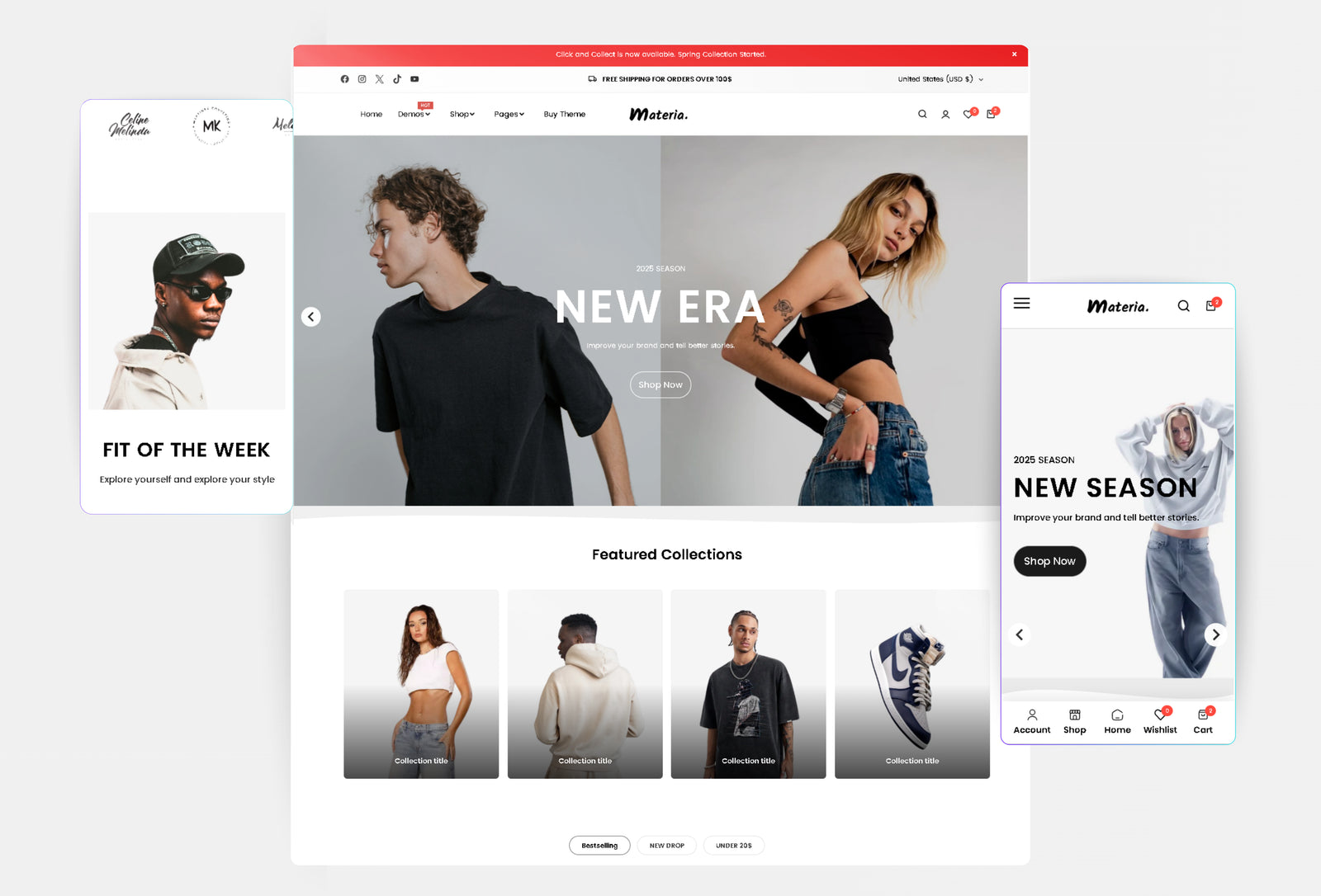 Main Fashion full-page preview